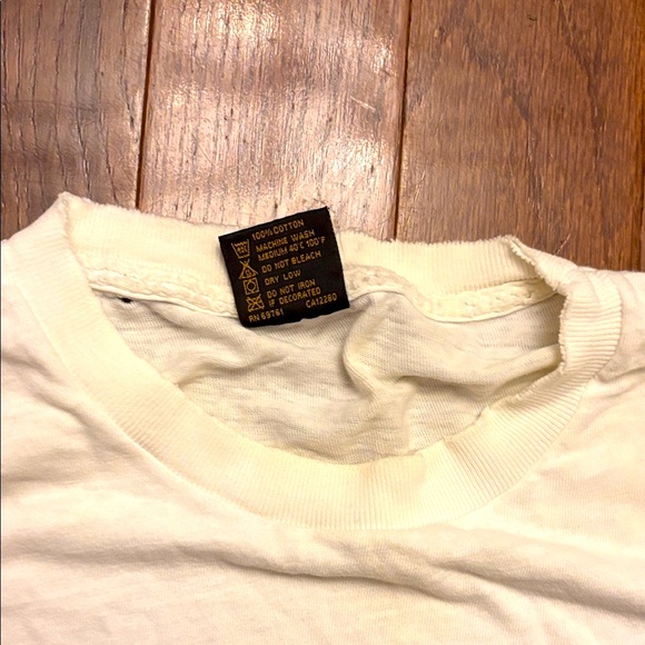 Vintage 1994 XL Pink Floyd The Division Bell Tour Concert T-Shirt Brockum Tee - Picture 4 of 6